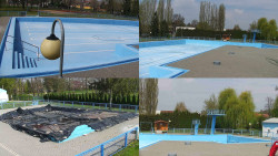 Areál koupaliště Hulín - sdružené snímky