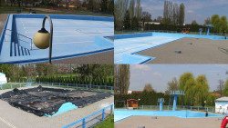 Areál koupaliště Hulín - sdružené snímky