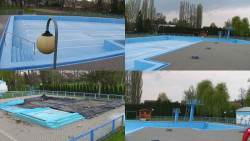 Areál koupaliště Hulín - sdružené snímky