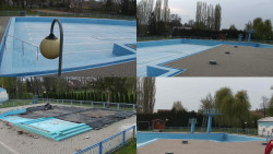 Areál koupaliště Hulín - sdružené snímky