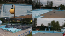 Areál koupaliště Hulín - sdružené snímky