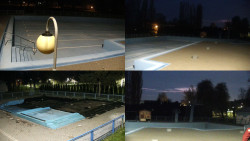 Areál koupaliště Hulín - sdružené snímky