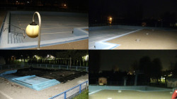 Areál koupaliště Hulín - sdružené snímky