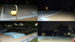 Areál koupaliště Hulín - sdružené snímky