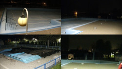 Areál koupaliště Hulín - sdružené snímky