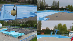 Areál koupaliště Hulín - sdružené snímky