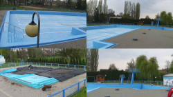 Areál koupaliště Hulín - sdružené snímky