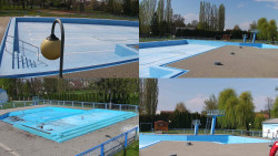 Areál koupaliště Hulín - sdružené snímky