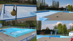 Areál koupaliště Hulín - sdružené snímky