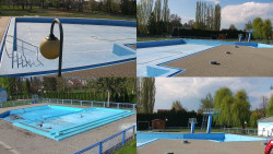 Areál koupaliště Hulín - sdružené snímky