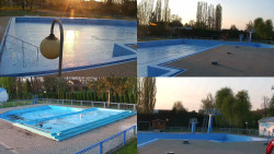 Areál koupaliště Hulín - sdružené snímky