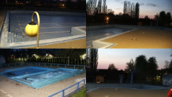 Areál koupaliště Hulín - sdružené snímky