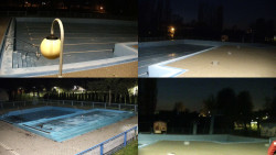 Areál koupaliště Hulín - sdružené snímky