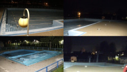 Areál koupaliště Hulín - sdružené snímky