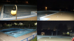 Areál koupaliště Hulín - sdružené snímky