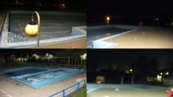 Areál koupaliště Hulín - sdružené snímky