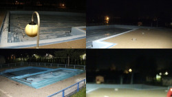 Areál koupaliště Hulín - sdružené snímky