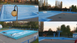 Areál koupaliště Hulín - sdružené snímky