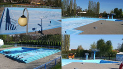 Areál koupaliště Hulín - sdružené snímky