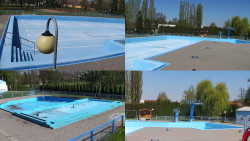 Areál koupaliště Hulín - sdružené snímky