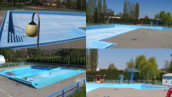 Areál koupaliště Hulín - sdružené snímky