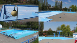 Areál koupaliště Hulín - sdružené snímky