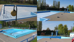 Areál koupaliště Hulín - sdružené snímky