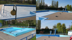 Areál koupaliště Hulín - sdružené snímky