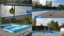 Areál koupaliště Hulín - sdružené snímky