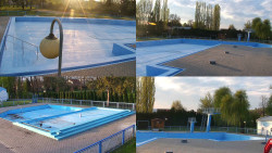 Areál koupaliště Hulín - sdružené snímky