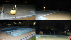 Areál koupaliště Hulín - sdružené snímky