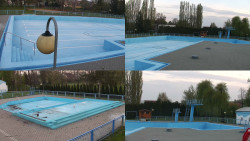 Areál koupaliště Hulín - sdružené snímky