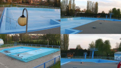 Areál koupaliště Hulín - sdružené snímky