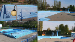 Areál koupaliště Hulín - sdružené snímky