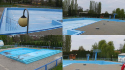 Areál koupaliště Hulín - sdružené snímky