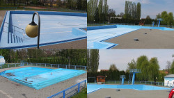 Areál koupaliště Hulín - sdružené snímky