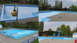 Areál koupaliště Hulín - sdružené snímky