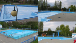 Areál koupaliště Hulín - sdružené snímky