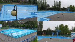 Areál koupaliště Hulín - sdružené snímky