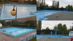 Areál koupaliště Hulín - sdružené snímky