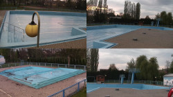 Areál koupaliště Hulín - sdružené snímky