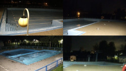 Areál koupaliště Hulín - sdružené snímky