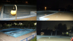 Areál koupaliště Hulín - sdružené snímky