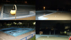 Areál koupaliště Hulín - sdružené snímky