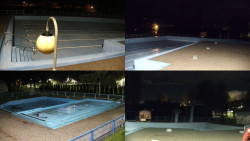 Areál koupaliště Hulín - sdružené snímky