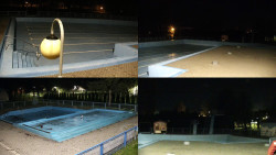 Areál koupaliště Hulín - sdružené snímky