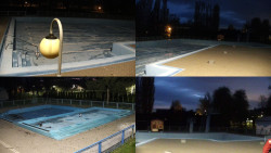 Areál koupaliště Hulín - sdružené snímky