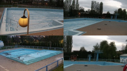 Areál koupaliště Hulín - sdružené snímky