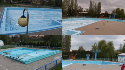 Areál koupaliště Hulín - sdružené snímky