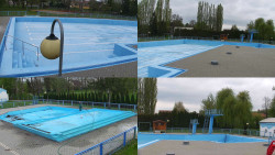 Areál koupaliště Hulín - sdružené snímky